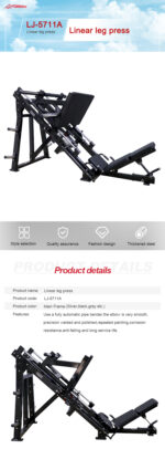 Plate-Loaded Linear Leg Press - Image 8