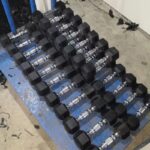 Cast Iron Rubber Hex Dumbbell (2.5&ndash;50kg) - Image 3