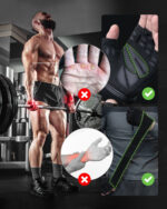 Padded Workout Gloves - Image 3