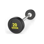 PU Straight & Curl Fixed Barbell (5&ndash;50kg) - Image 2