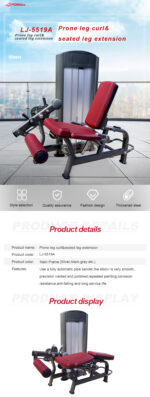 Commercial Dual Leg Extension / Curl Machine - Image 7