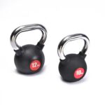 Cast Iron Rubber-Coated Kettlebell (4&ndash;32kg)