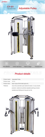 Adjustable Cable Pulley Functional Trainer - Image 7