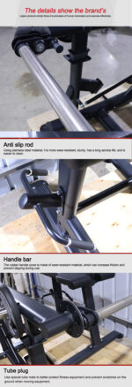 Plate-Loaded Prone Leg Curl Machine - Image 9