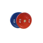 Black Rubber Bumper Plate (2.5&ndash;25kg) - Image 5