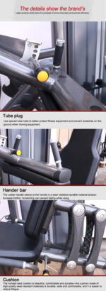 Seated Leg Curl & Leg Extension Machine - Image 9