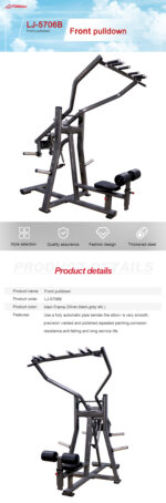 Plate-Loaded Back Pulldown Machine - Image 7