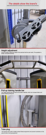 Adjustable Cable Pulley Functional Trainer - Image 8