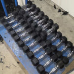 Cast Iron Rubber Hex Dumbbell (2.5&ndash;50kg) - Image 2
