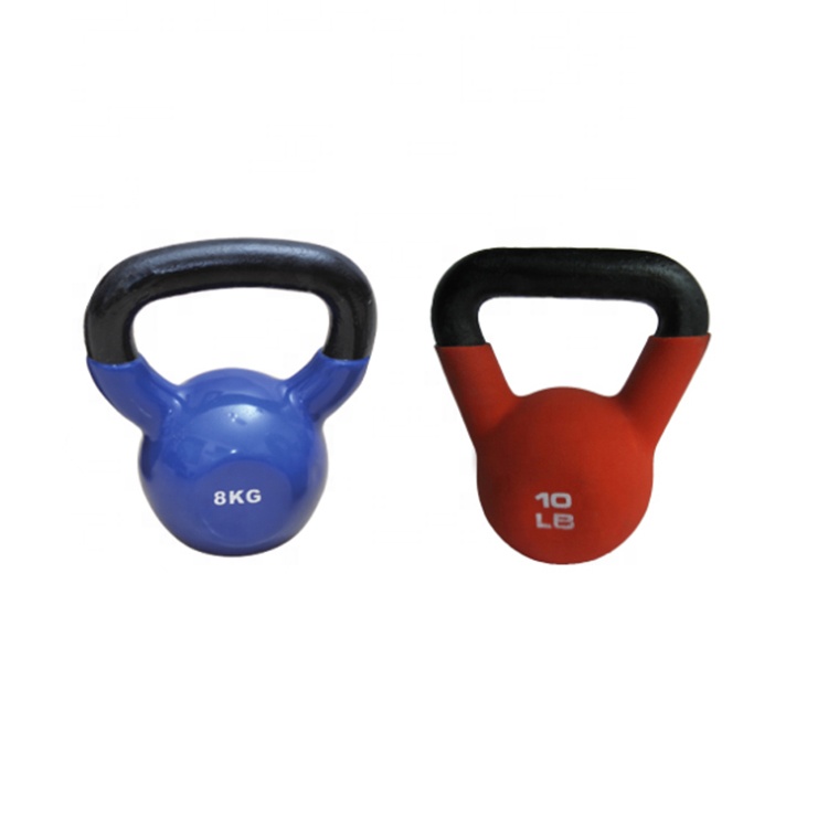 e7a20db2b2310652b715d55885.jpg Colour Cast Iron Rubber Kettlebell (2–32kg) - Image 1
